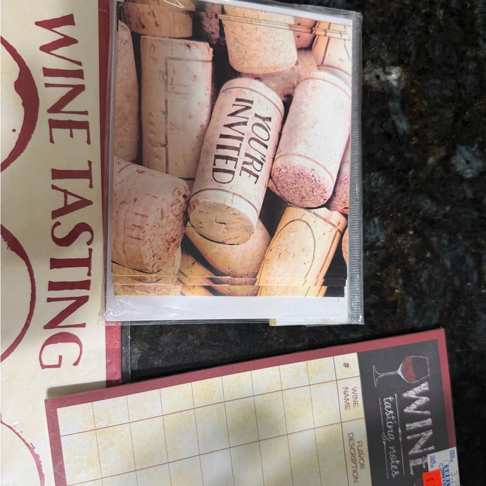 Wine Tasting Invitation Set
